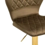 Барный стул Woodville by Лайфмебель Porch cappuccino / gold